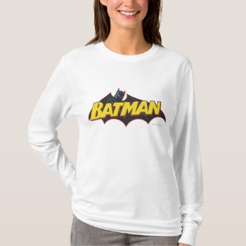 Batman | Old School Logo T-shirt by batman at Zazzle