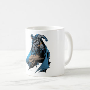 Batman on gargoyle coffee mug