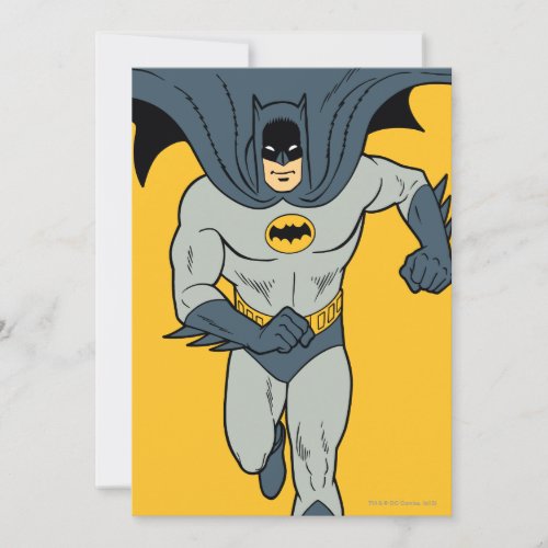 Batman Running Announcement