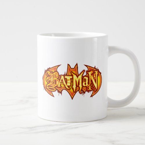 Batman  Orange Seasonal Logo Giant Coffee Mug