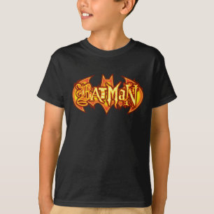 Batman   Orange Seasonal Logo T-Shirt