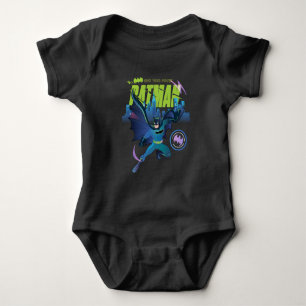 Batman "Own Your Power" City Graphic Baby Bodysuit