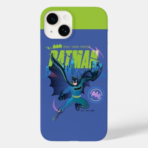 Batman Own Your Power City Graphic Case_Mate iPhone 14 Case