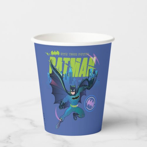 Batman Own Your Power City Graphic Paper Cups
