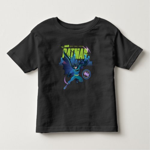 Batman Own Your Power City Graphic Toddler T_shirt