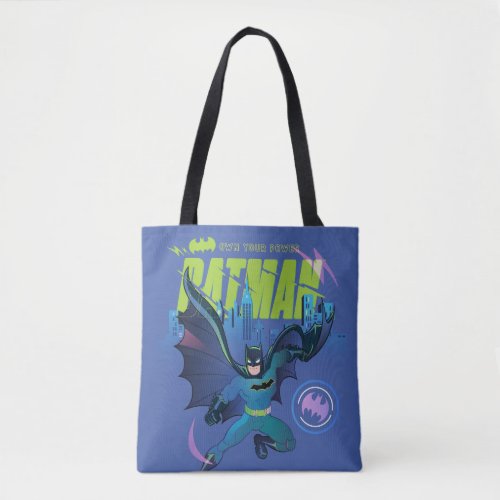 Batman Own Your Power City Graphic Tote Bag