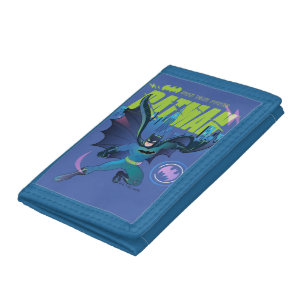 Batman "Own Your Power" City Graphic Tri-fold Wallet