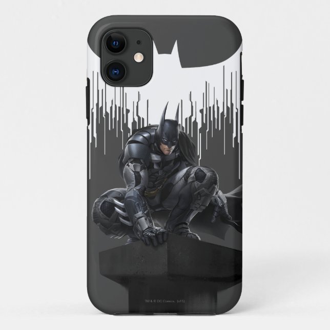 Batman Perched on a Pillar Case-Mate iPhone Case (Back)