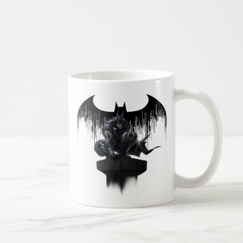 Batman Perched on a Pillar Coffee Mug