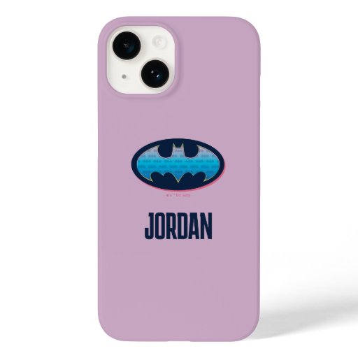 Batman | Pink & Blue Symbol Case-Mate iPhone 14 Case