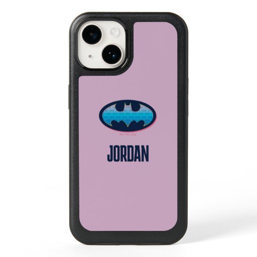 Batman | Pink & Blue Symbol OtterBox iPhone 14 Case