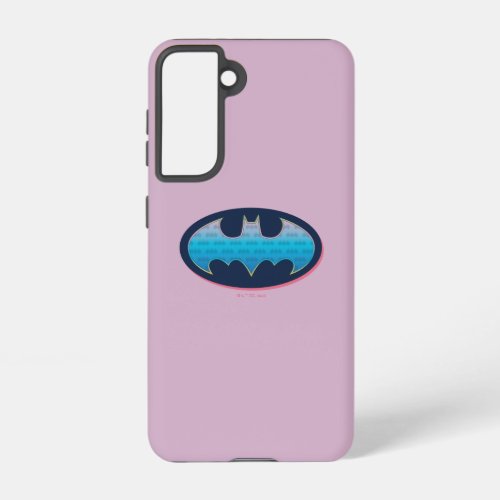 Batman  Pink  Blue Symbol Samsung Galaxy S21 Case
