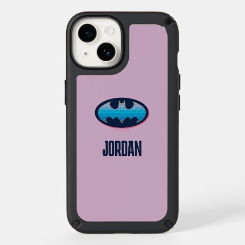 Batman  Pink  Blue Symbol Speck iPhone 14 Case