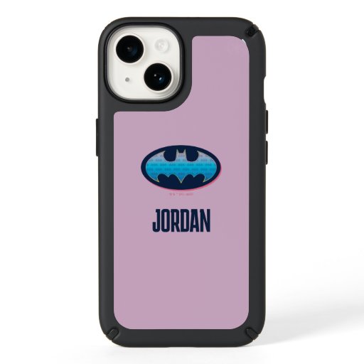 Batman | Pink & Blue Symbol Speck iPhone 14 Case