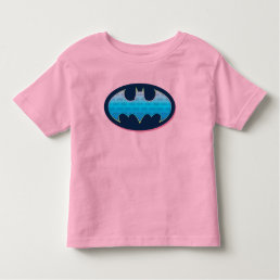 Batman | Pink &amp; Blue Symbol Toddler T-shirt