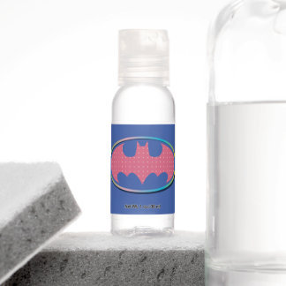 Batman | Pink Polka Dot Logo Hand Sanitizer