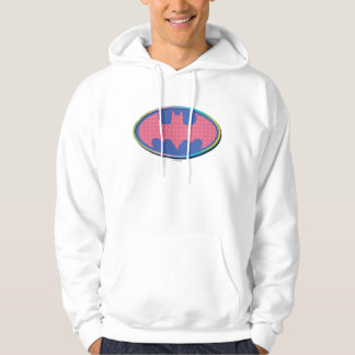 Batman | Pink Polka Dot Logo Hoodie