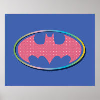 Batman | Pink Polka Dot Logo