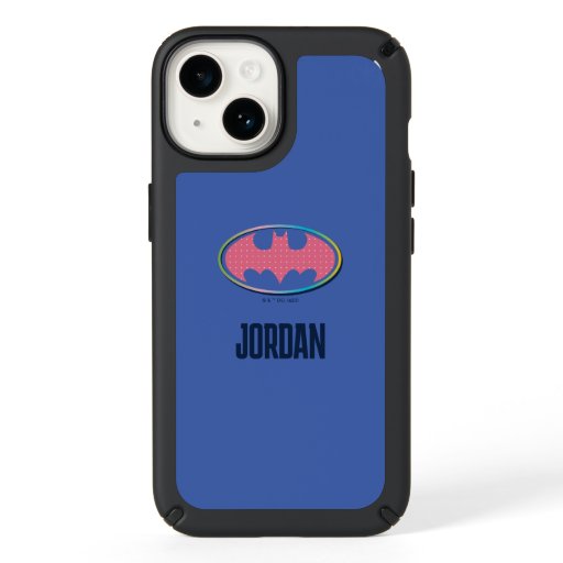 Batman | Pink Polka Dot Logo Speck iPhone 14 Case