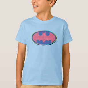 Batman Pink Polka Dot Logo T-Shirt