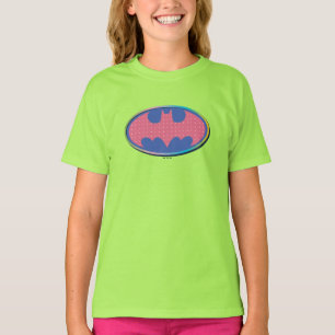 Batman Pink Polka Dot Logo T-Shirt