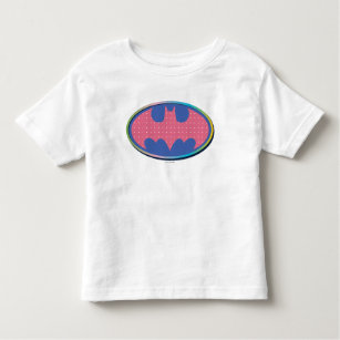 Batman   Pink Polka Dot Logo Toddler T-shirt