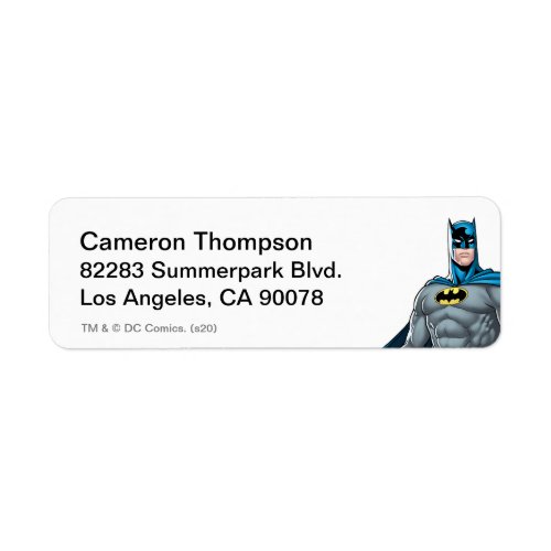 Batman Protector Label