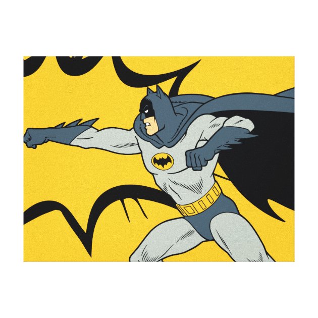 Batman Punch Canvas Print | Zazzle.com