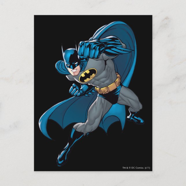 Batman Punch Postcard (Front)