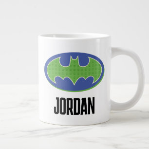 Batman Purple & Green Symbol Giant Coffee Mug