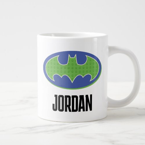 Batman  Purple  Green Symbol Giant Coffee Mug