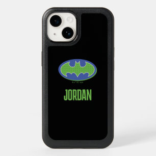 Batman   Purple & Green Symbol OtterBox iPhone 14 Case