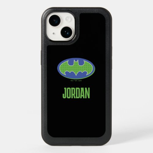Batman  Purple  Green Symbol OtterBox iPhone 14 Case