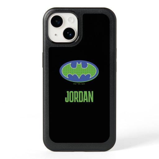 Batman | Purple & Green Symbol OtterBox iPhone 14 Case