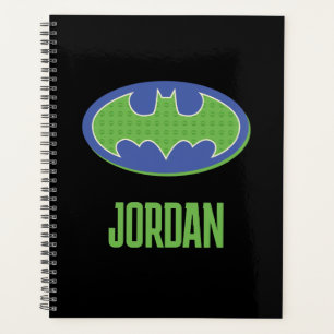 Batman Purple & Green Symbol Planner