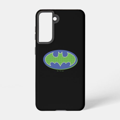 Batman  Purple  Green Symbol Samsung Galaxy S21 Case