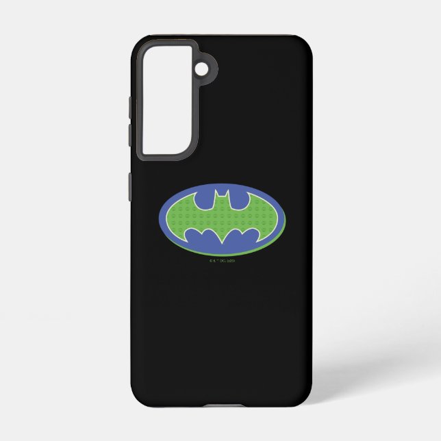 Batman | Purple & Green Symbol Samsung Galaxy Case (Back)