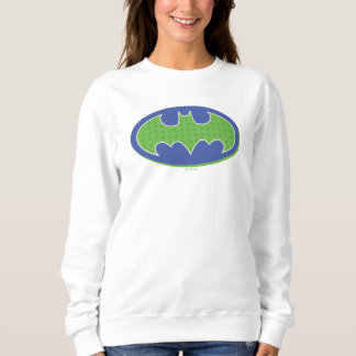 Batman | Purple & Green Symbol Sweatshirt
