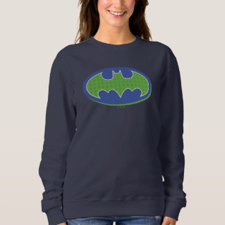 Batman | Purple & Green Symbol Sweatshirt
