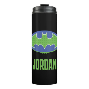 Batman Purple & Green Symbol Thermal Tumbler