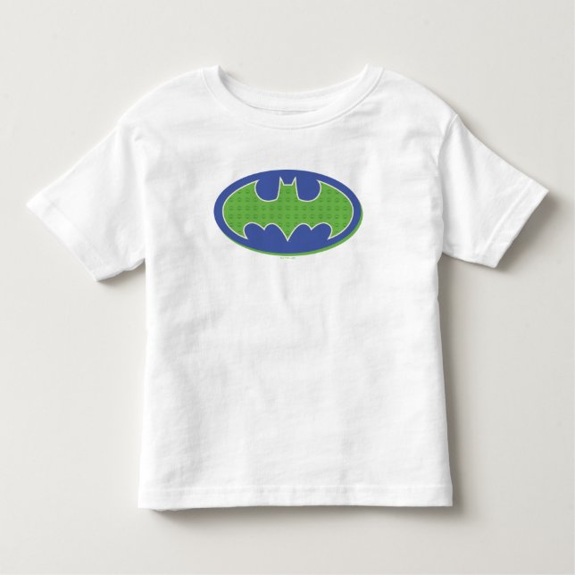 Batman | Purple & Green Symbol Toddler T-shirt (Front)