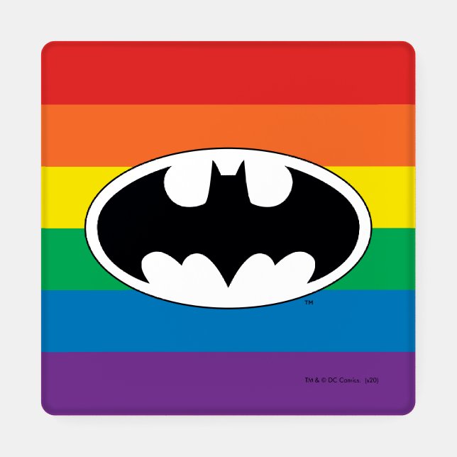 Batman Rainbow Logo Coaster Set (Single)