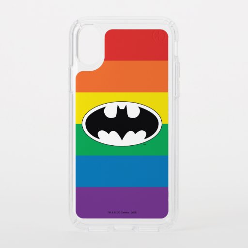 Batman Rainbow Logo Speck iPhone X Case