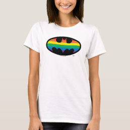 Batman Rainbow Logo T-Shirt