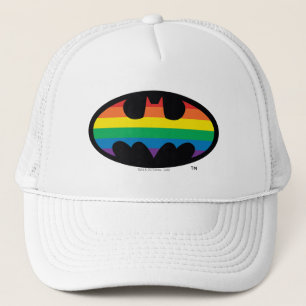 Batman Rainbow Logo Trucker Hat