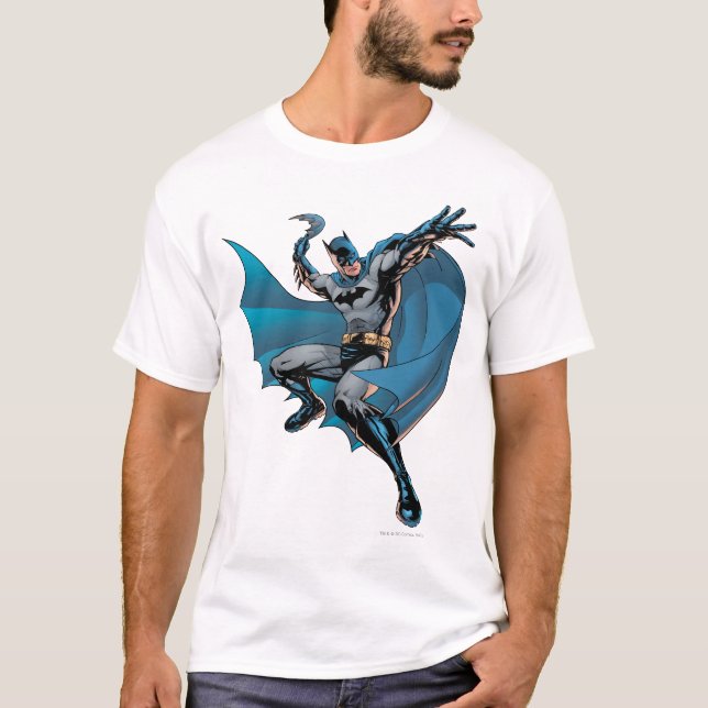 Batman ready to throw T-Shirt (Front)