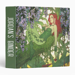 Batman Rebirth Poison Ivy Cover Illustration 3 Ring Binder