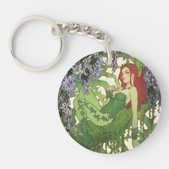 Batman Rebirth Poison Ivy Cover Illustration Keychain (Front)