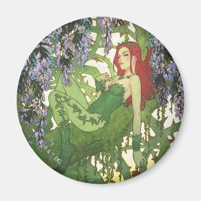 Batman Rebirth Poison Ivy Cover Illustration Magnet (Front)