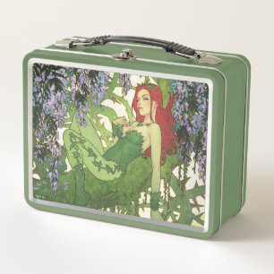 Batman Rebirth Poison Ivy Cover Illustration Metal Lunch Box